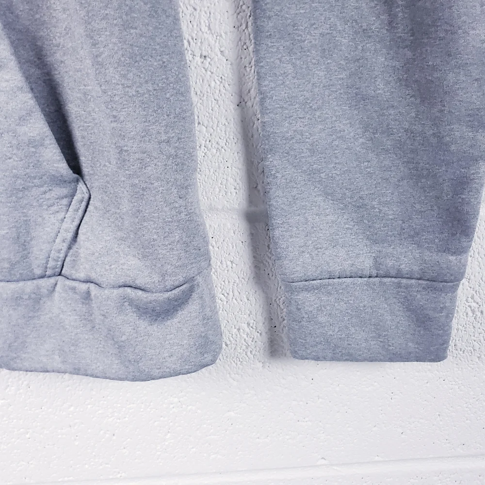 The North Face Men's‎ Medium Surgent Hoodie Grey Heather Hooded Sweatshirt Logo